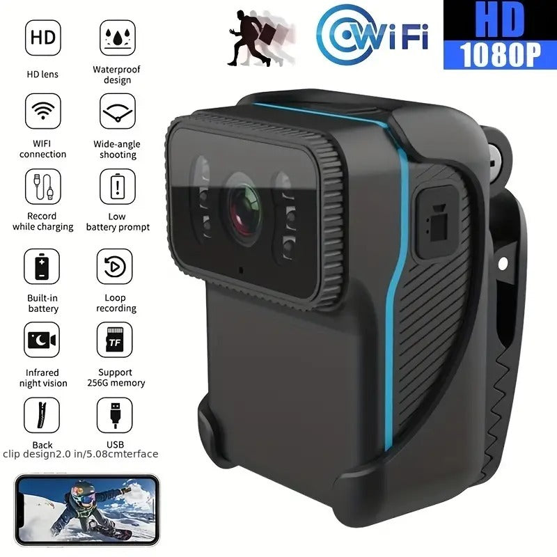 1080P HD Mini Wireless Adventure Camera