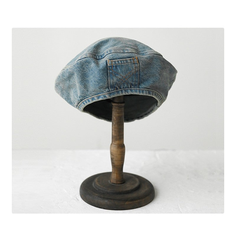 Elite Classic Cotton Denim Beret