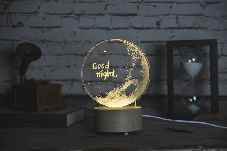Lunar Glow Bluetooth Speaker Lamp
