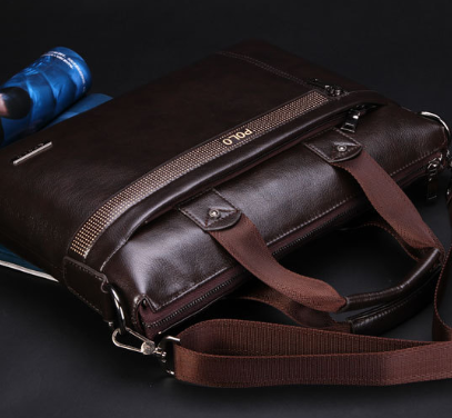 Elite Men's Sleek Business Shoulder Bag