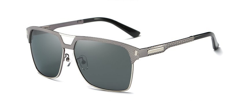 Classic Polarized Sunglasses with Spring Hinges