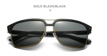 Classic Polarized Sunglasses with Spring Hinges