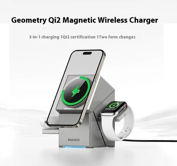 Magnetic Swivel Qi2 Wireless Charger