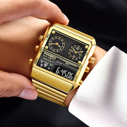 FOXBOX Elite Luminous Quartz Sports Watch