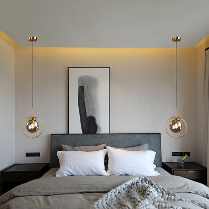 Scandinavian Sleek Glass Pendant Light