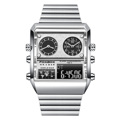 FOXBOX Elite Luminous Quartz Sports Watch