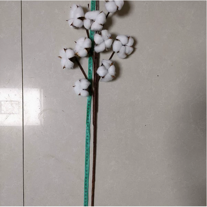 Synthetic Cotton Blossom Stems