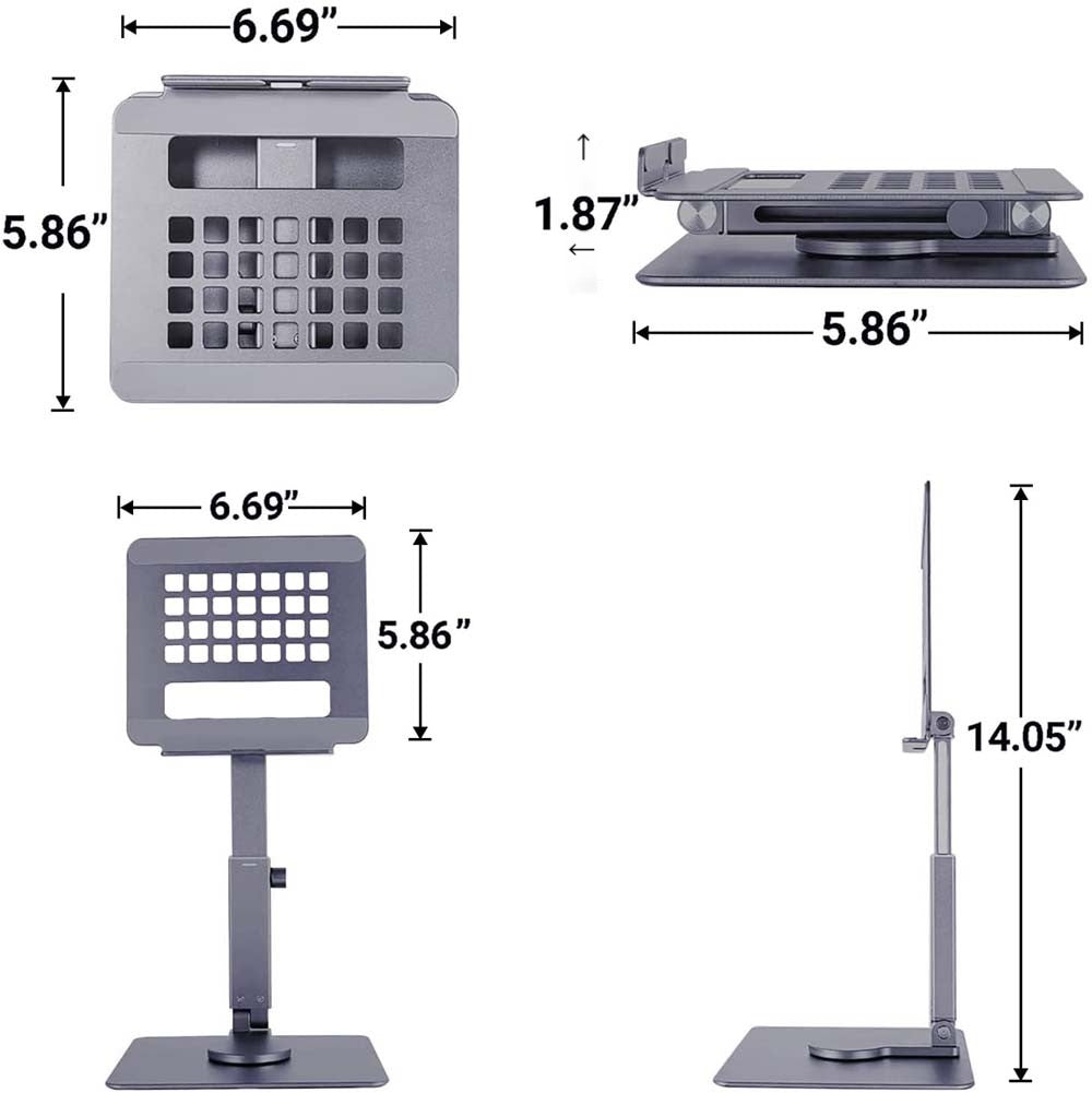 Flexible Aluminum Tablet Stand