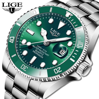 Elite Quartz Waterproof Watch