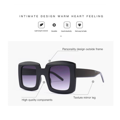 Elegant Square UV Guard Sunglasses