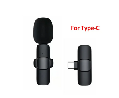 Compact Wireless Lapel Microphone for Multimedia Recording