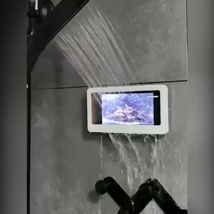 Fog-Free Wall-Mounted Phone Protector