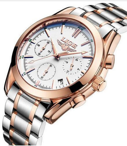 LIGE Men's All-Occasion Quartz Watch