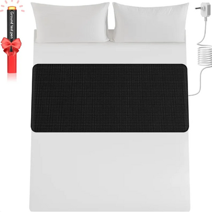 Water-Resistant Grounding Leather Mat
