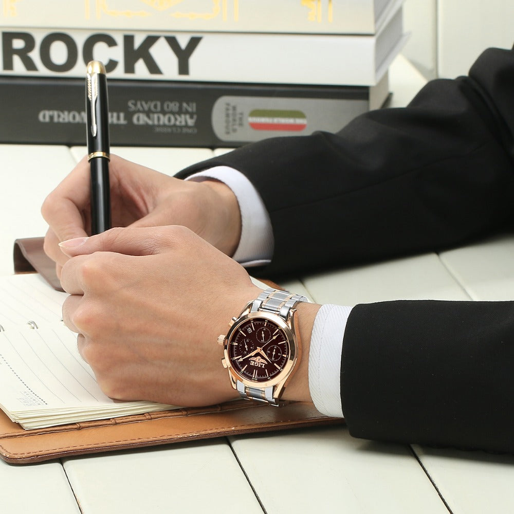 LIGE Men's All-Occasion Quartz Watch