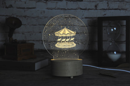 Lunar Glow Bluetooth Speaker Lamp