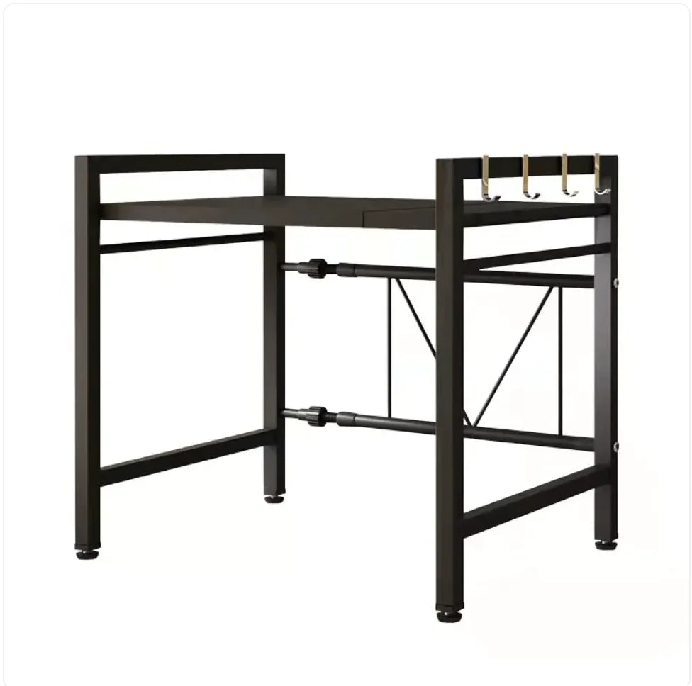 Expandable Microwave Organizer Shelf