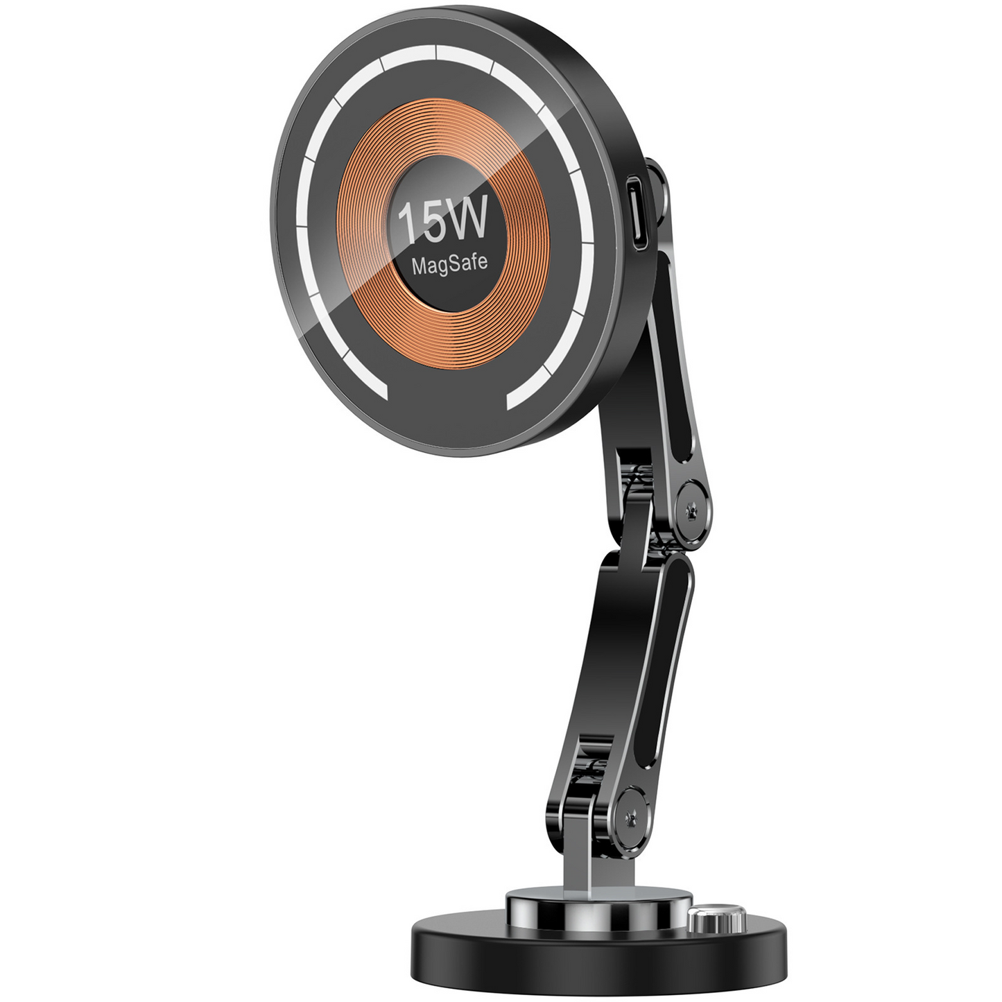360-Degree Rotating Magnetic Car Mount 15W