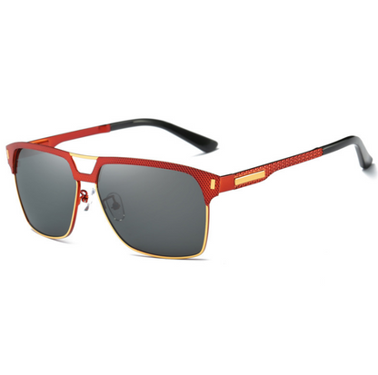 Classic Polarized Sunglasses with Spring Hinges
