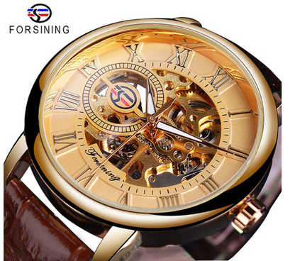 Men's Elegant Mechanical Timepiece
