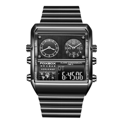 FOXBOX Elite Luminous Quartz Sports Watch