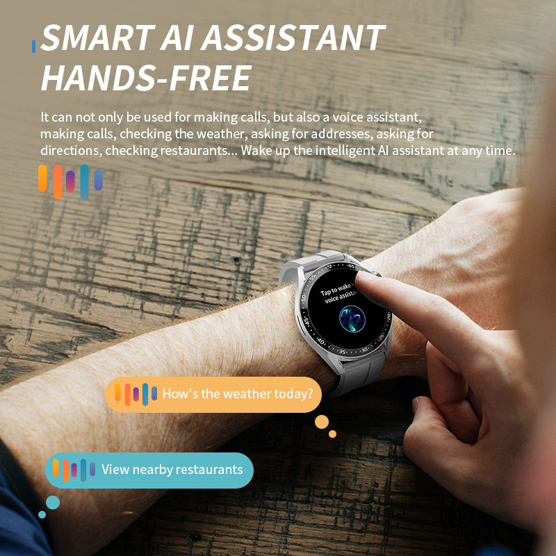 HD Touchscreen Smartwatch with Wireless Charge