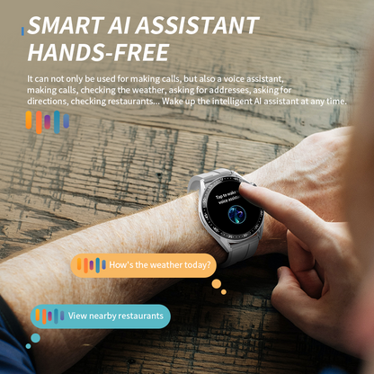HD Touchscreen Smartwatch with Wireless Charge