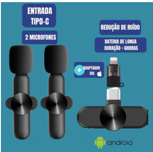 Compact Wireless Lapel Microphone for Multimedia Recording
