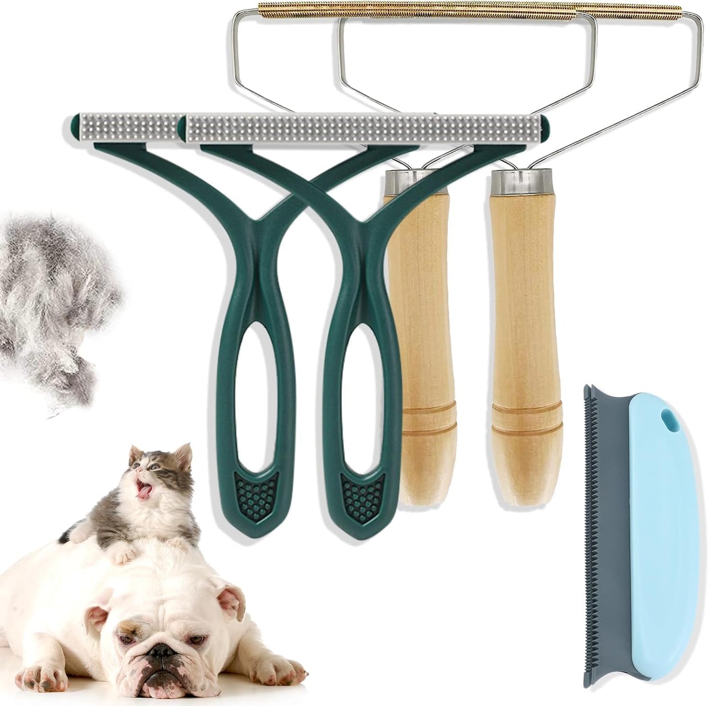 5-Pack Pro Pet Hair & Lint Removal Tools