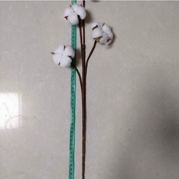Synthetic Cotton Blossom Stems