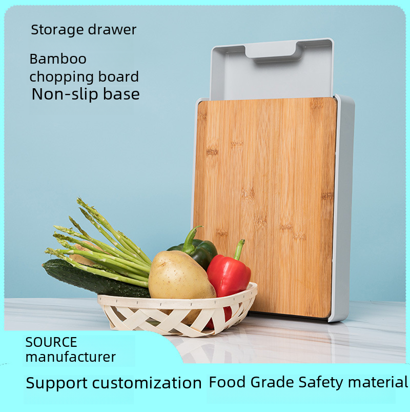 All-in-One Kitchen Board with Storage
