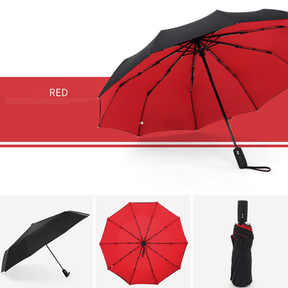 Dual Layer UV Shield Umbrella - Automatic