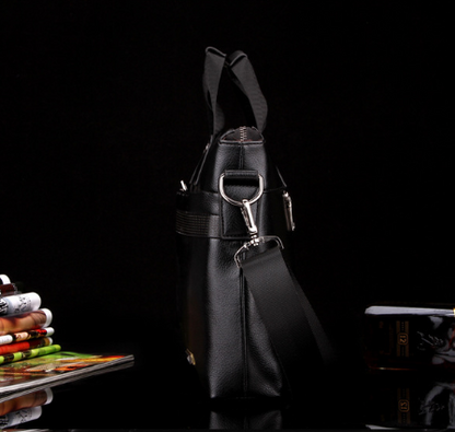 Elite Men's Sleek Business Shoulder Bag