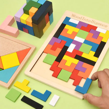 Early Learners' Tetris Puzzle