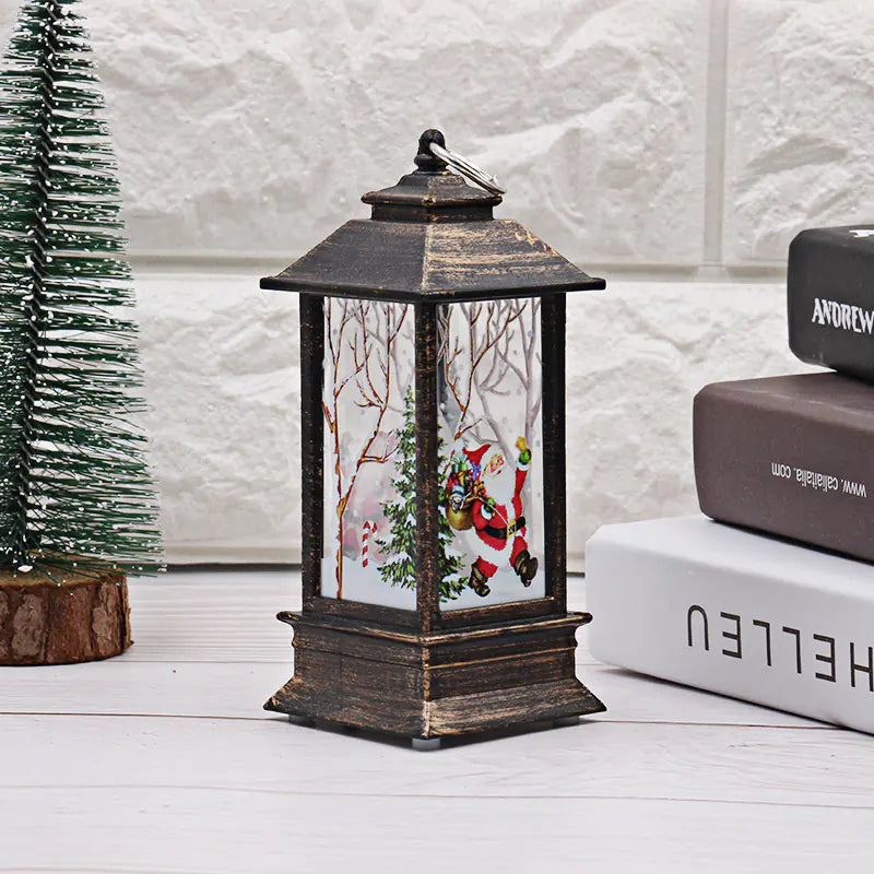 Holiday Glow Vintage Lantern