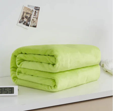 Plush Coral Fleece Blanket