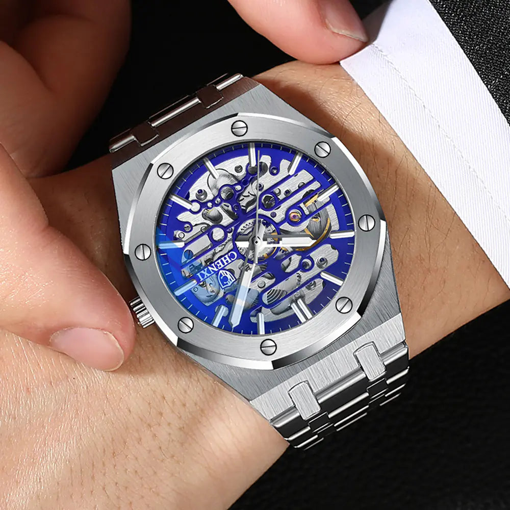 Sophisticated Hollow Mechanical Watch