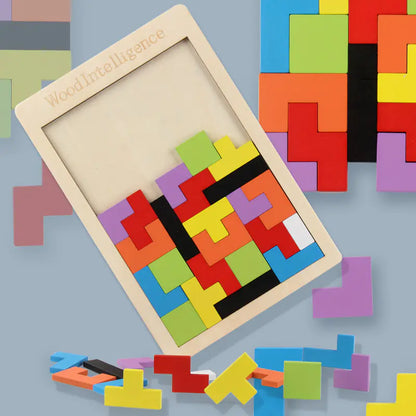 Early Learners' Tetris Puzzle