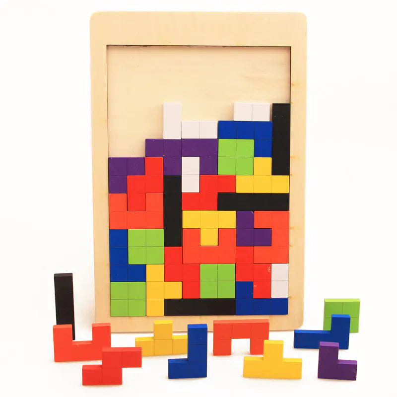Early Learners' Tetris Puzzle