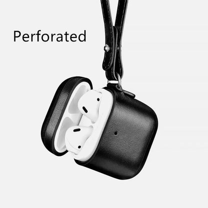 ICARER Luukse Leer AirPods-houer