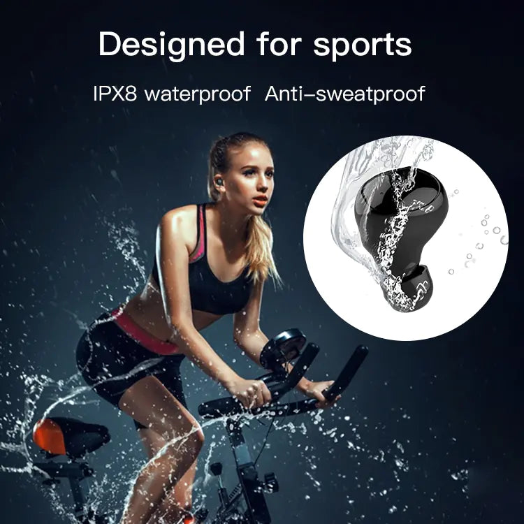 IPX7 Spatbestande Bluetooth 5.0 Oorfone